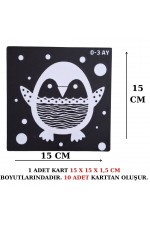 Bebekler İçin Zeka Kartı (0-3 Ay) Bebekler İçin Zeka Kartı (0-3 Ay)