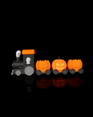 Balkabağı Treni  ( CADILAR BAYRAMI HELLOWEEN DEKOR )