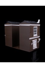 Romantik Ev - Kitap Tutucu - Book Nook 