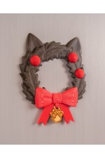 Yılbaşı Kapı Süsü Kedi Kulaklı Yılbaşı Kapı Süsü Kedi Kulaklı