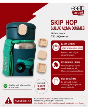  Suluk Açma Düğmesi ( Skip Hop Çelik Suluk İle Uyumludur )